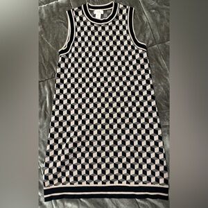 Camila Coelho Black and White Knit Top